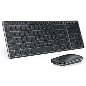 Bluetooth Keyboard & Mouse Combo for Mac Apple Devices – Space Gray New Open Box